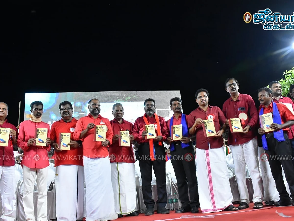 ``பெரியாரியர்கள் மட்டுமல்ல, ஆரியத்துக்கு எதிரான அனைவரும் திராவிடர்களே...'' - தொல்.திருமாவளவன்