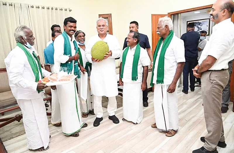சத்தீஸ்கர் முதல்வருடன் சந்திப்பு