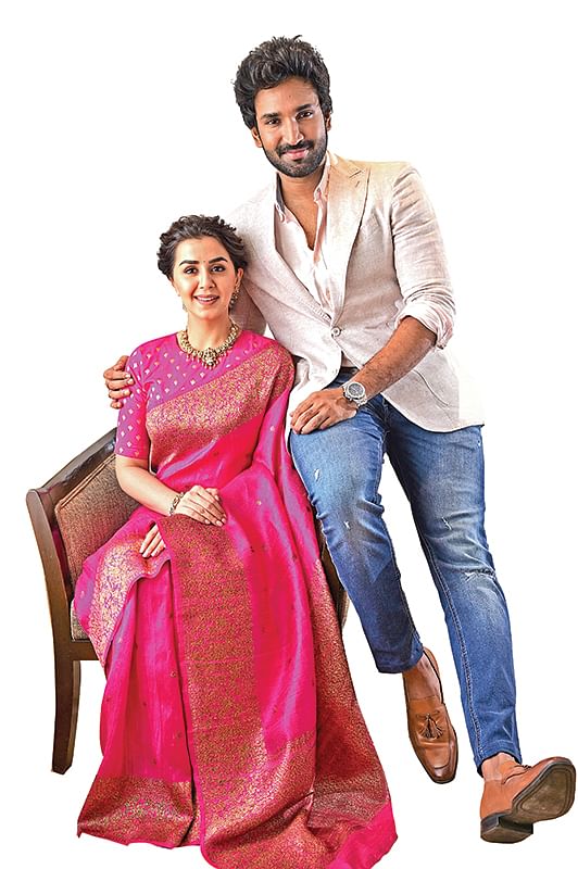 “படப்பிடிப்பில் ஆரம்பித்து பக்கத்து வீட்டில் லவ்!” - ஆதி-நிக்கி காதல் கதை