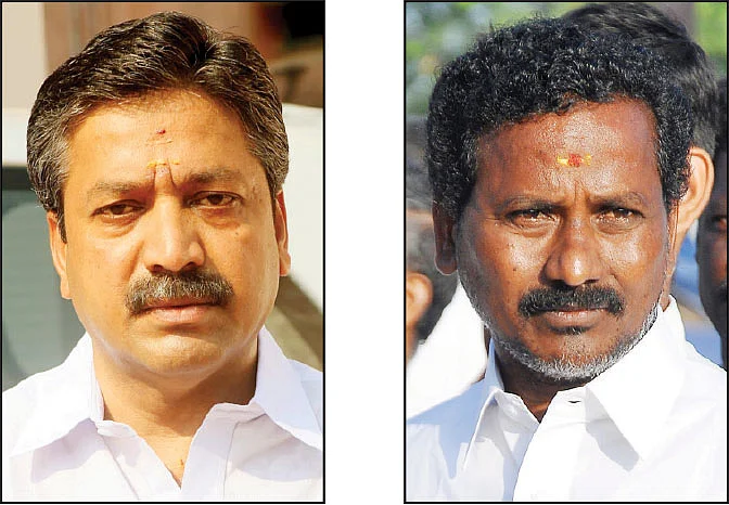 சி.வி.சண்முகம், தர்மர்