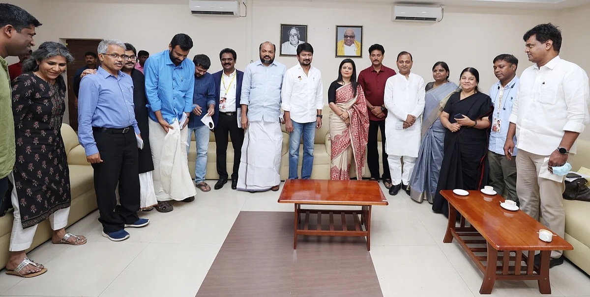உதயநிதி, அன்பில் மகேஷ், பி.ராஜீவ், மஹுவா மொய்த்ரா, அருள்மொழி உள்ளிட்டோர்