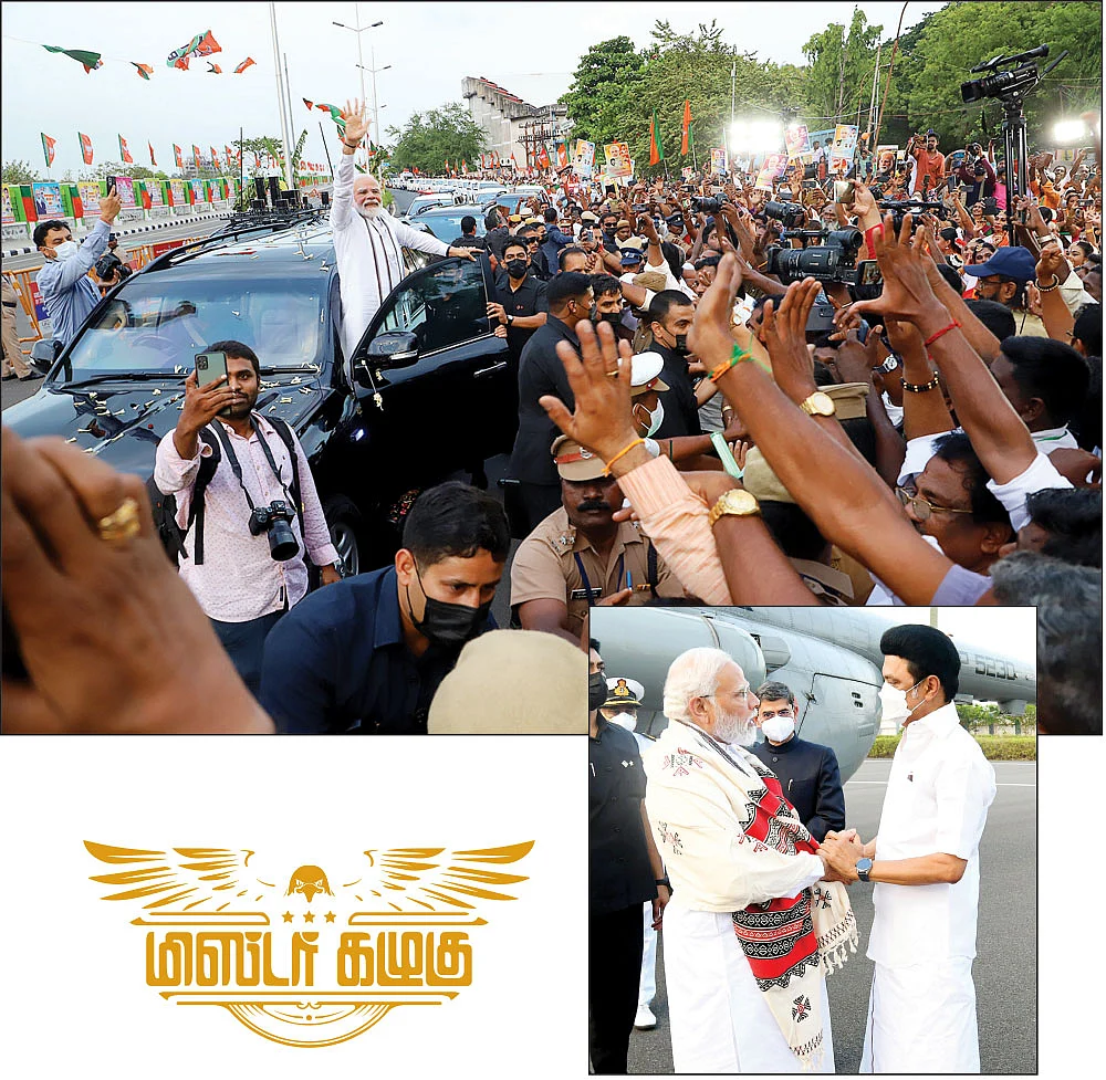மிஸ்டர் கழுகு: மோடியின் ரோடு ஷோ... காத்திருந்த மு.க.ஸ்டாலின்!