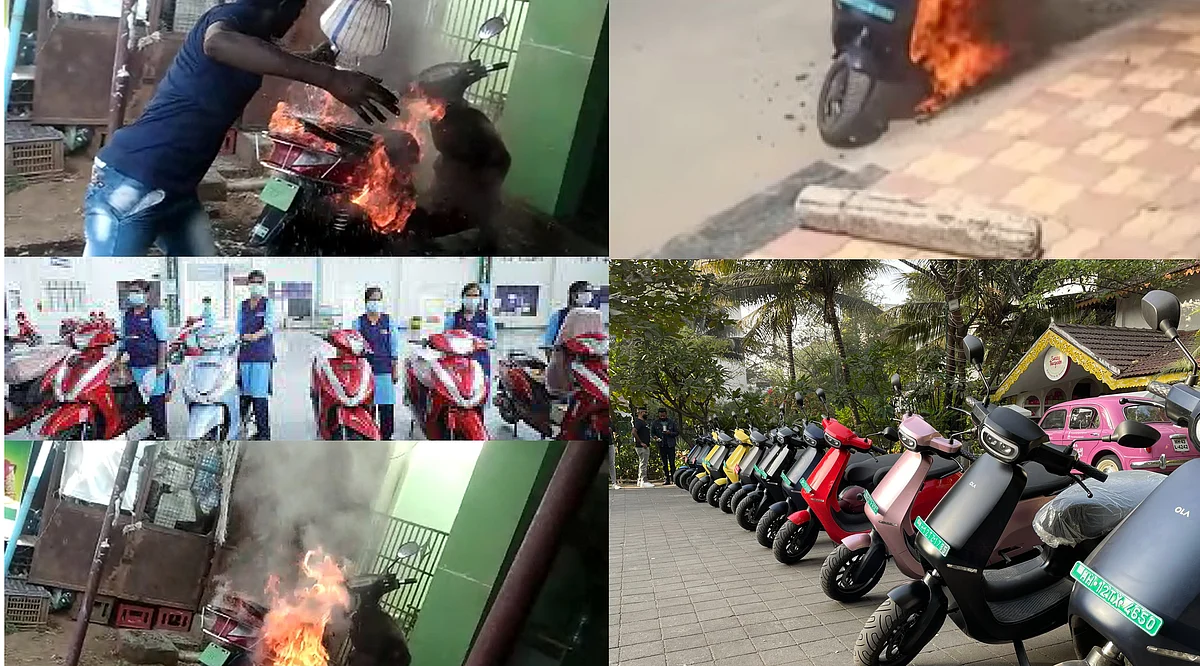 E-Scooters Fire