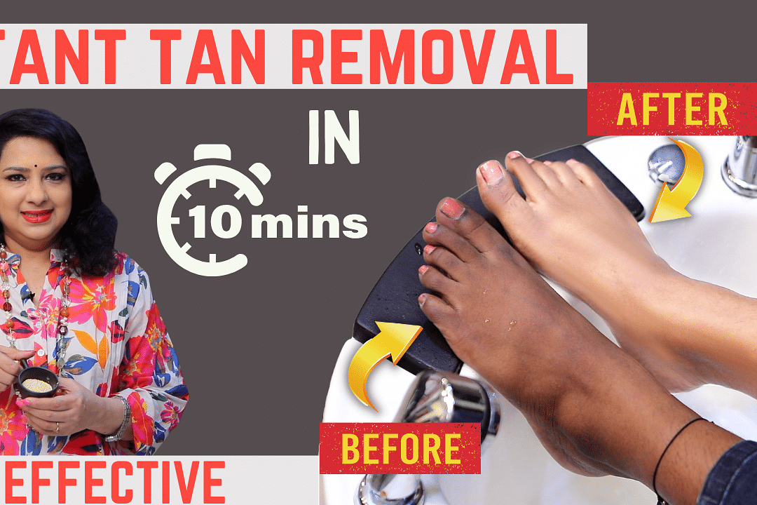 Feet Whitening Tan Removal