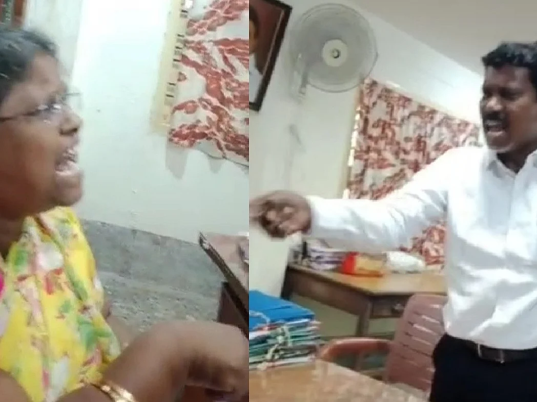 விழுப்புரம்: பெண் அதிகாரி Vs விசிக மாவட்டச் செயலாளர்; உச்சகட்ட வாக்குவாதம் - பின்னணி என்ன?