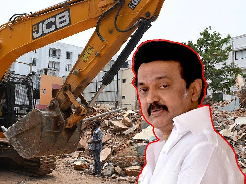 ஆர்.ஏ.புரத்தில் புல்டோசர்; தீக்குளிப்பு... ஸ்டாலின் அரசின் ஓராண்டு நிறைவில் பெருங்கறையா?!