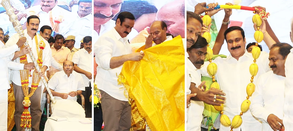 பாமக தலைவரானார் அன்புமணி
