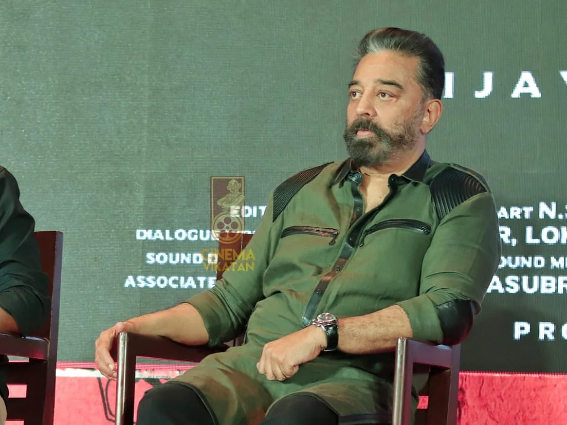 Vikram: பிரஸ்மீட்டிற்கு மாஸாக வந்த கமல்ஹாசன்! | கலக்கல் போட்டோ ஆல்பம்