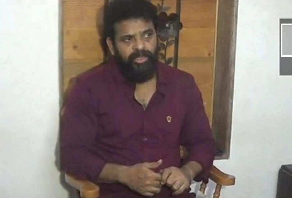 பத்திரிக்கையாளர் சந்திப்பில் இயக்குனர் அமீர்