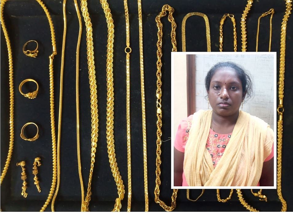 சென்னை: பூட்டப்படாத கதவு; தன்னார்வலர் போல நடித்து  கொள்ளை - இளம்பெண் சிக்கியது எப்படி?