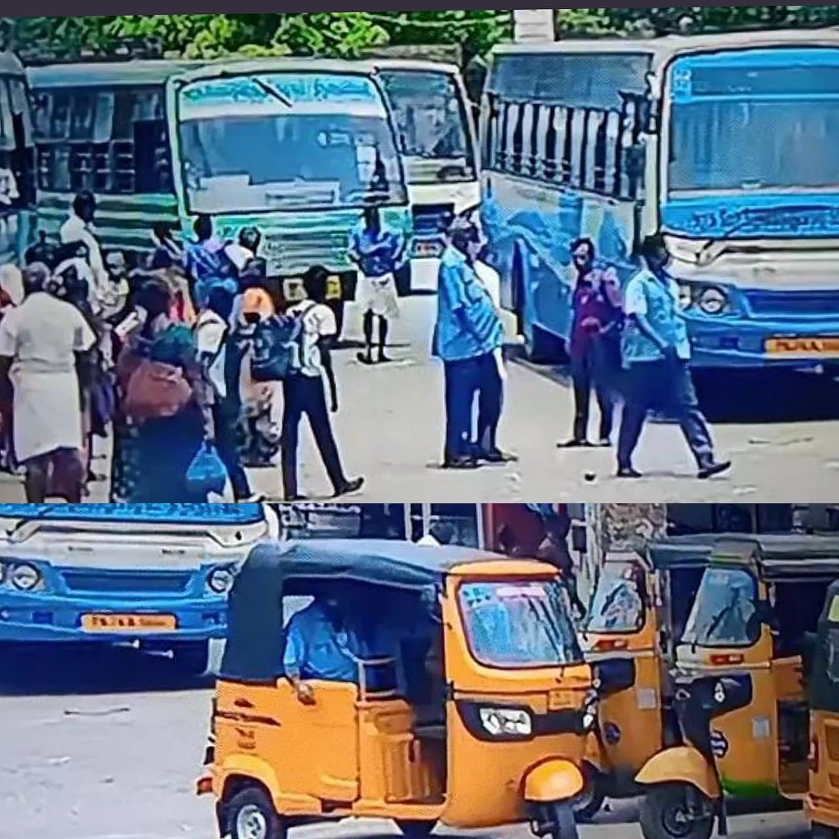 சிகிச்சைக்கு அழைத்துச் செல்லப்பட்ட ஓட்டுநர்