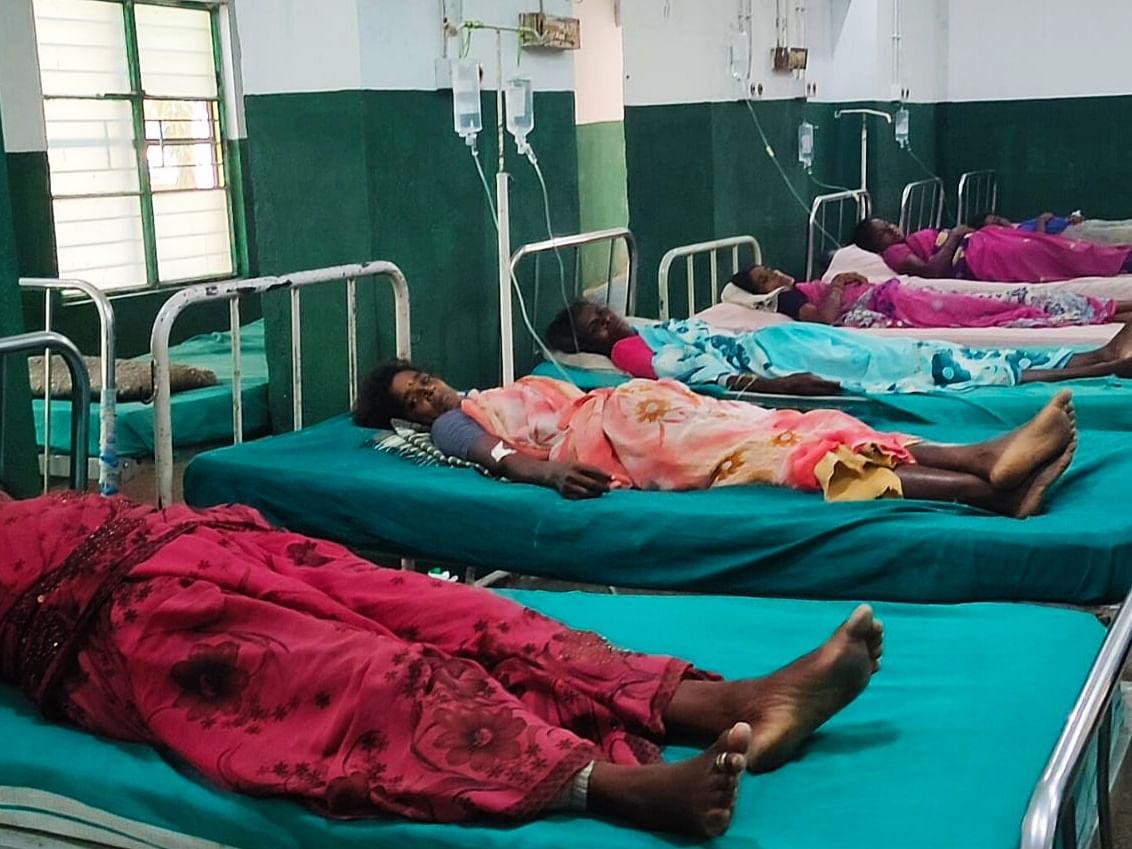 ஆரணி: ஃபுரூட் மிக்ஸ் குடித்த தொழிலாளிகளுக்கு வாந்தி, மயக்கம் - மருத்துவமனையில் தீவிர சிகிச்சை