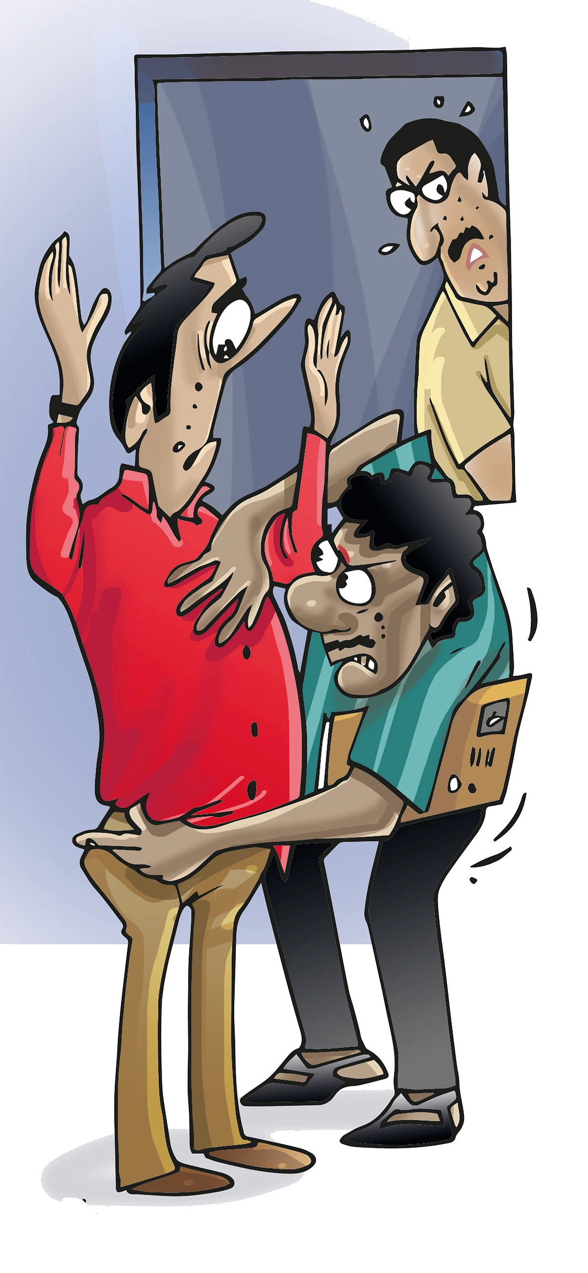 ஆபீஸர்ஸ் அட்ராசிட்டி!