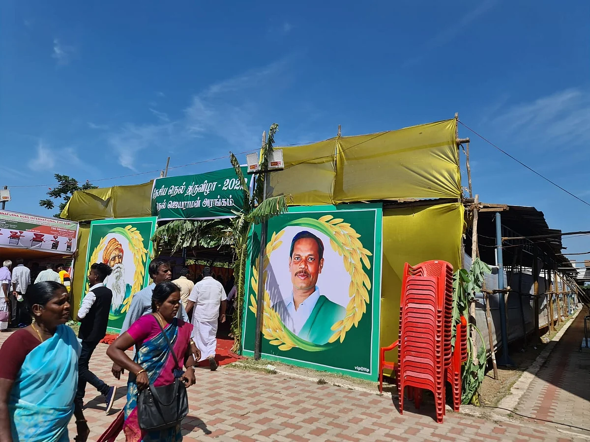 நெல் திருவிழாவில்