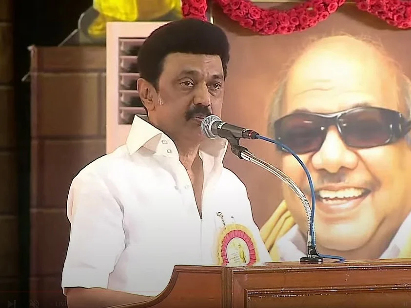 ``கலைஞர் கருணாநிதி சிலையைத் திறக்க மிகவும் பொருத்தமானவர் வெங்கைய நாயுடுதான்” - முதல்வர் ஸ்டாலின் உரை