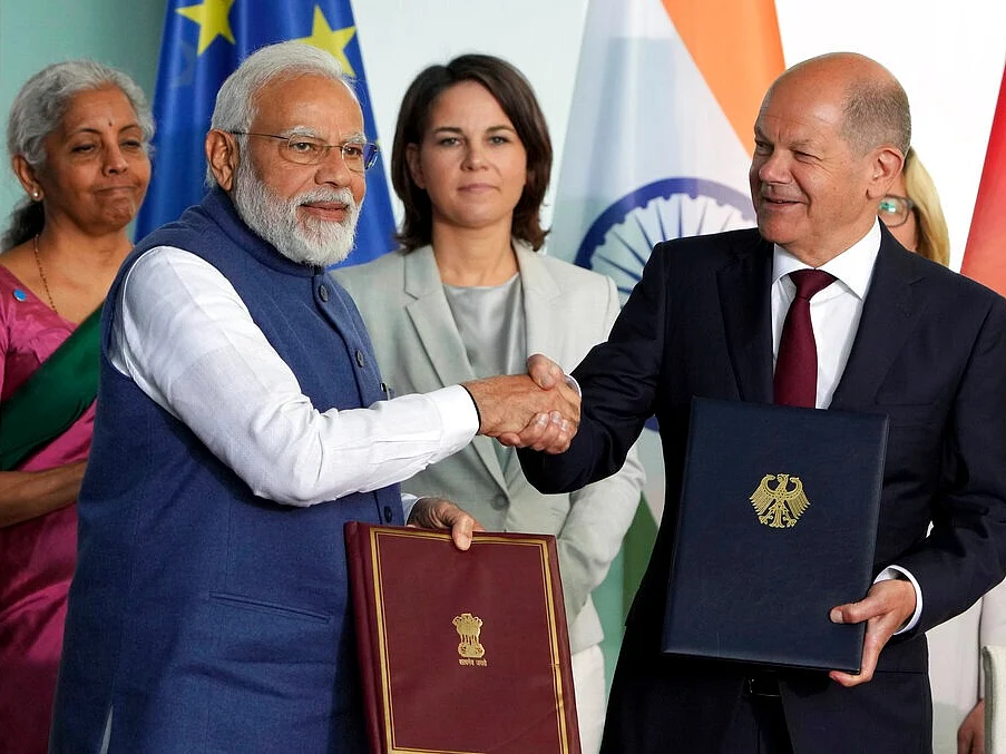 ஜெர்மனியில் பிரதமர் மோடி... ஓங்கி ஒலித்த `2024 Modi Once more' முழக்கம்!