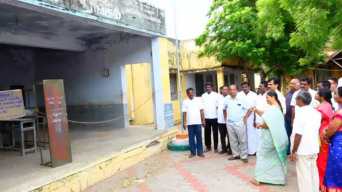 ஆய்வு செய்த துரைவைகோ