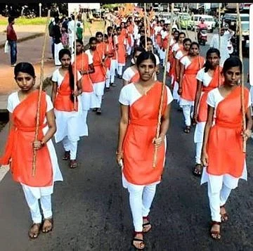 துர்கா வாஹினி அணிவகுப்பு