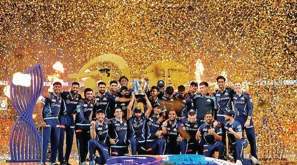 கோப்பையை வென்ற குஜராத்!