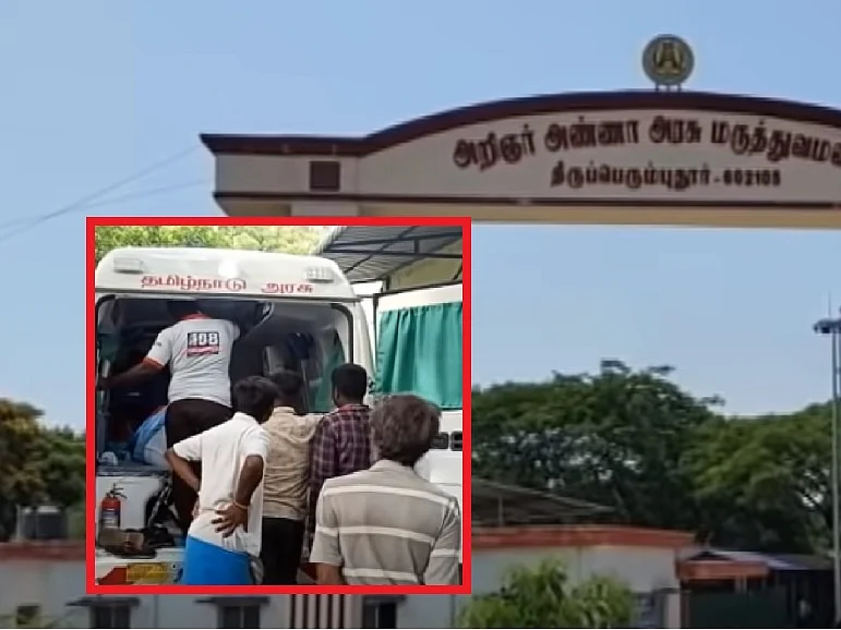 ஆம்புலன்ஸில் மோசமான குழந்தையின் உடல்நிலை... சமயோசிதமாக செயல்பட்ட ஓட்டுநர்!