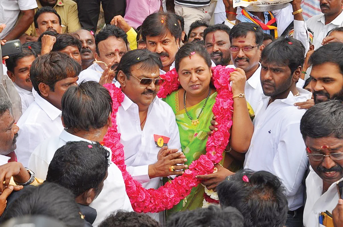 விஜயகாந்த், பிரேமலதா