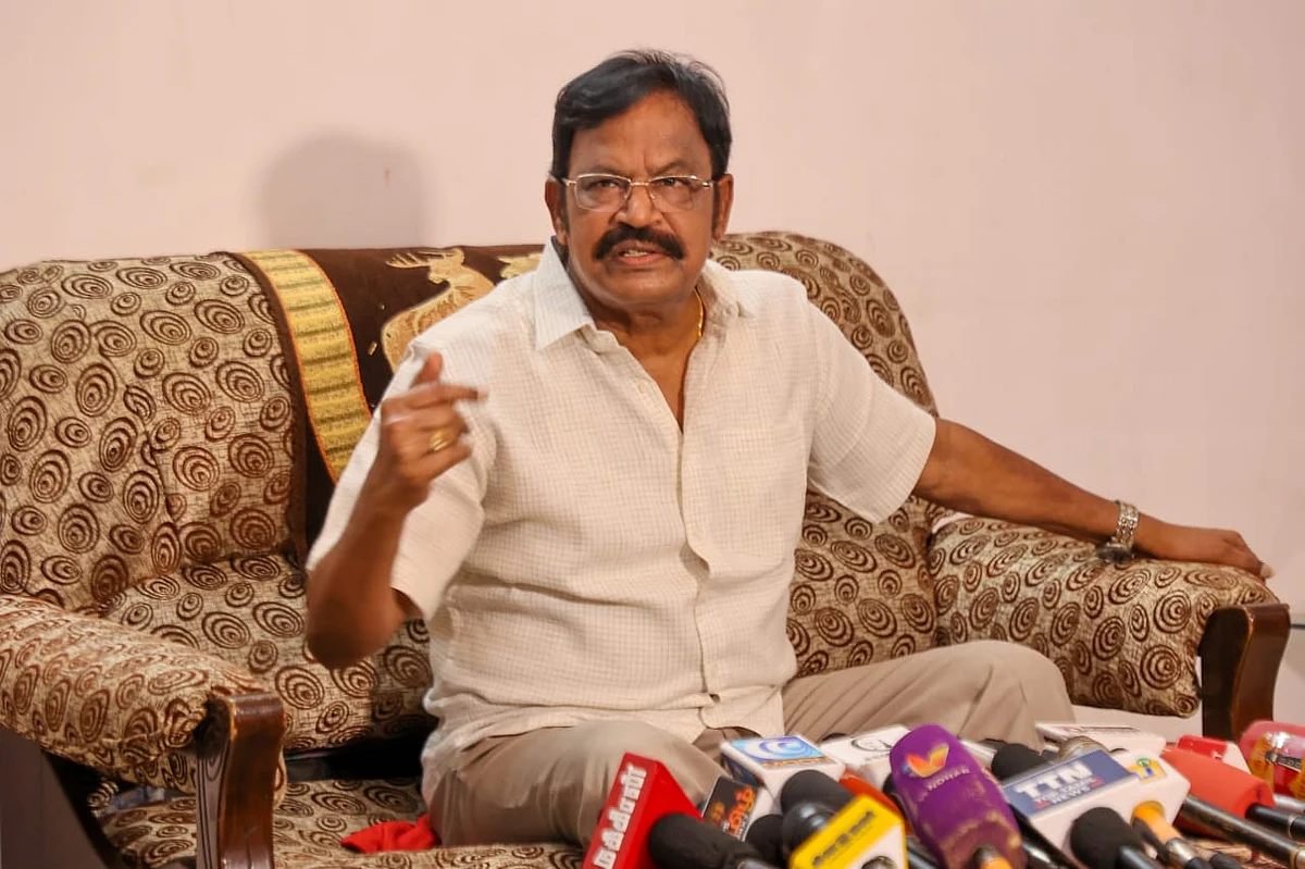 பா.ஜ.க மாநில துணைத் தலைவர் வி.பி.துரைசாமி
