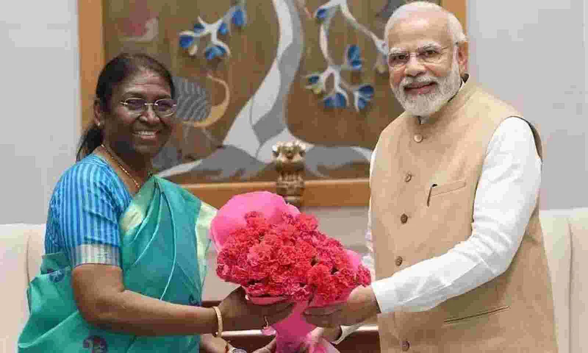 திரெளபதி முர்மு, நரேந்திர மோடி