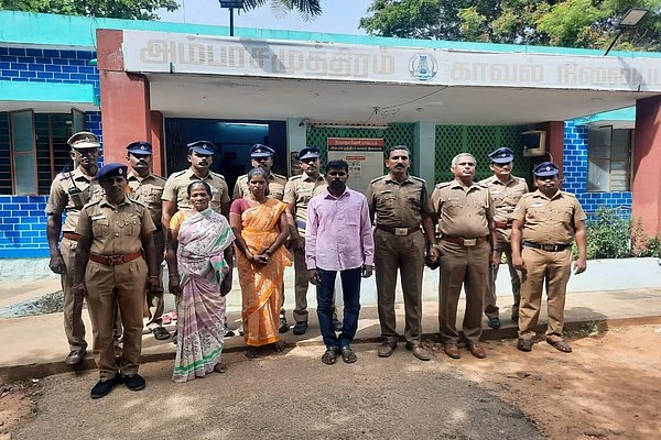 குற்றவாளிகளைப் பிடித்த போலீஸார்