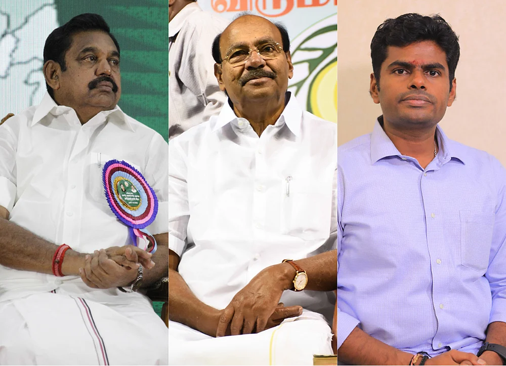 உறுமும் அ.தி.மு.க... உஷ்ணத்தில் பா.ம.க... உள்ளடி பா.ஜ.க - முக்கோண யுத்தம்!