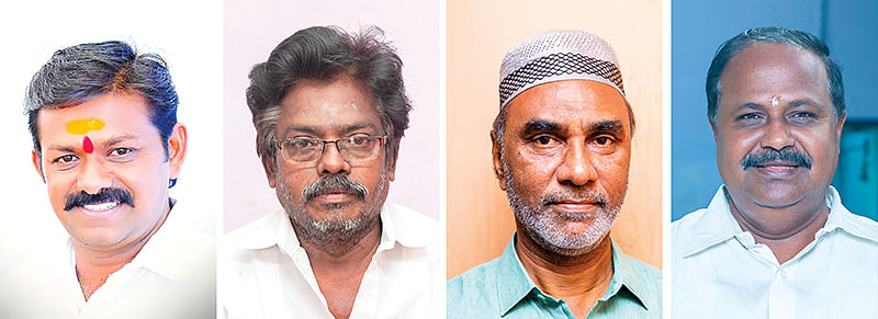 கமலக்கண்ணன், தங்கராஜ், முகம்மது ஃபாருக், பழனிவேல்