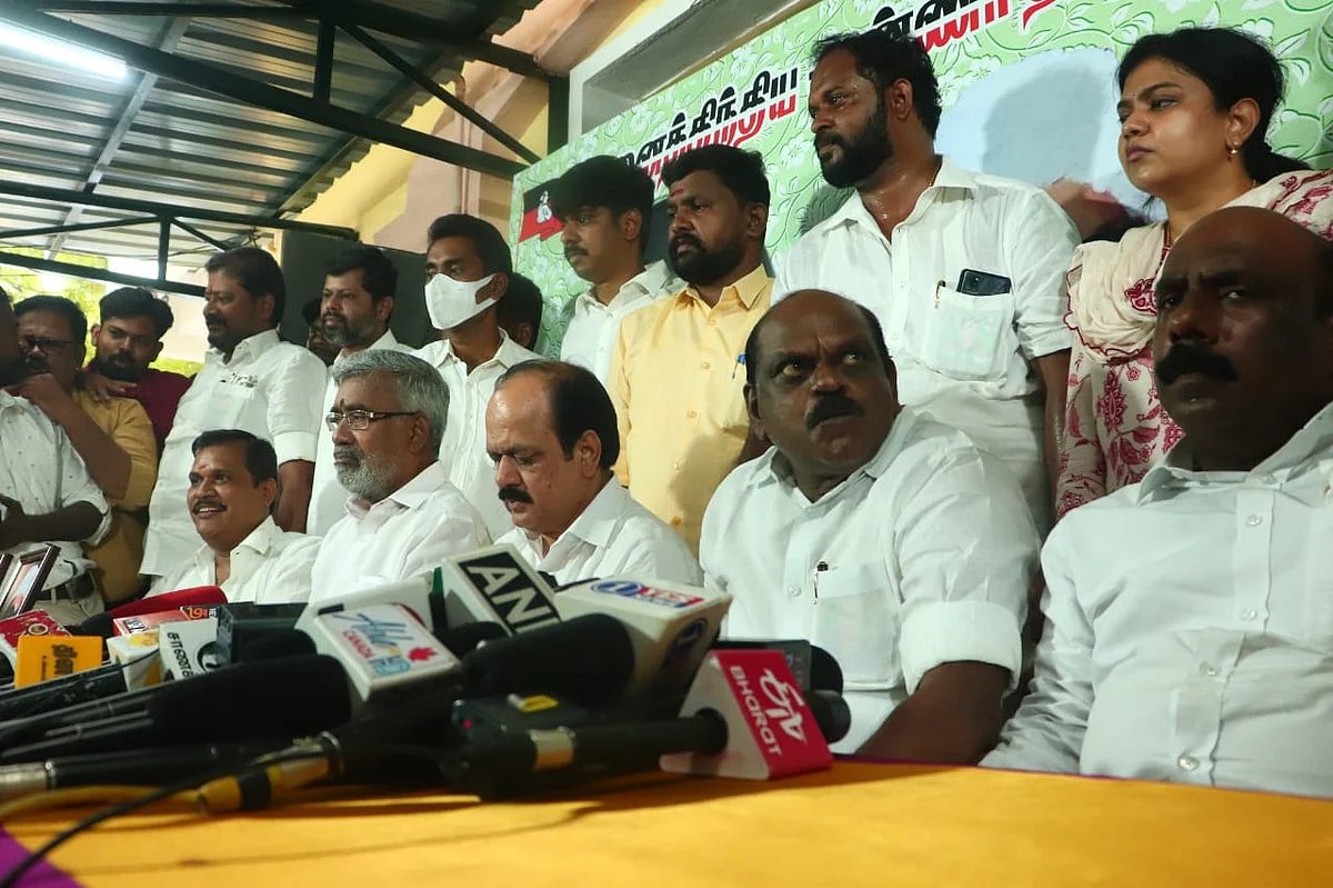 வைத்திலிங்கம் - செய்தியாளர் சந்திப்பு