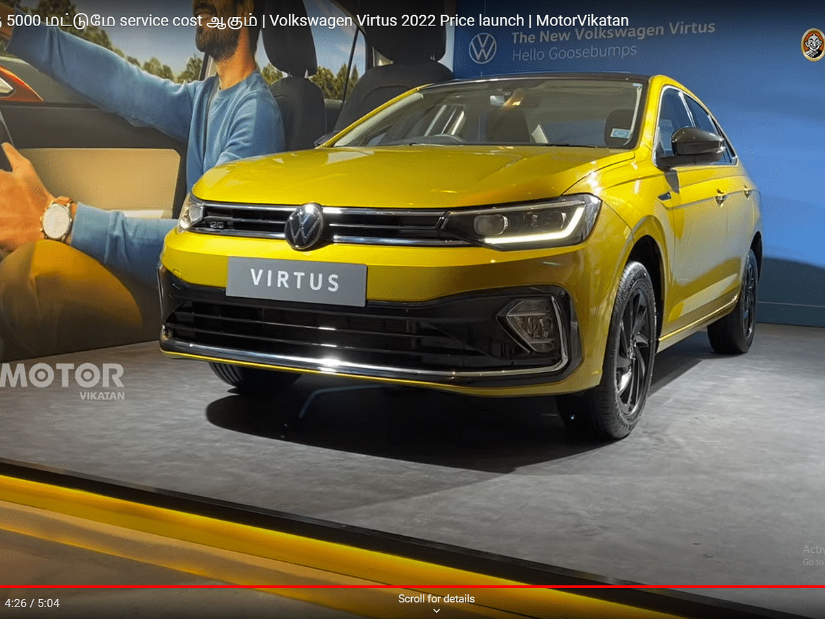 ஆண்டுக்கு 5000 ரூபாய்தான் service cost! | Volkswagen Virtus 2022 Price launch | Motor Vikatan