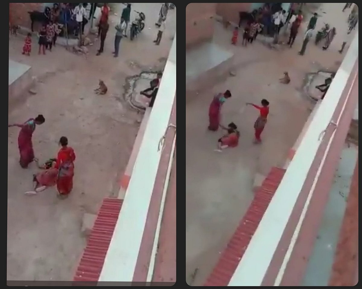 உ.பி: `உன்னால் ஆண் குழந்தை பெற்றுத்தர முடியாதா..?' - பொதுவெளியில் மருமகளை தாக்கிய மாமியார்