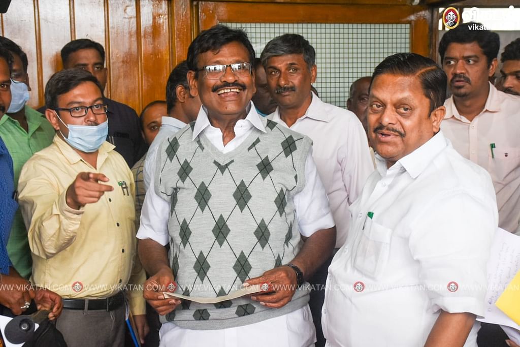 அமைச்சர் நாசர் மற்றும் ராமச்சந்திரன்