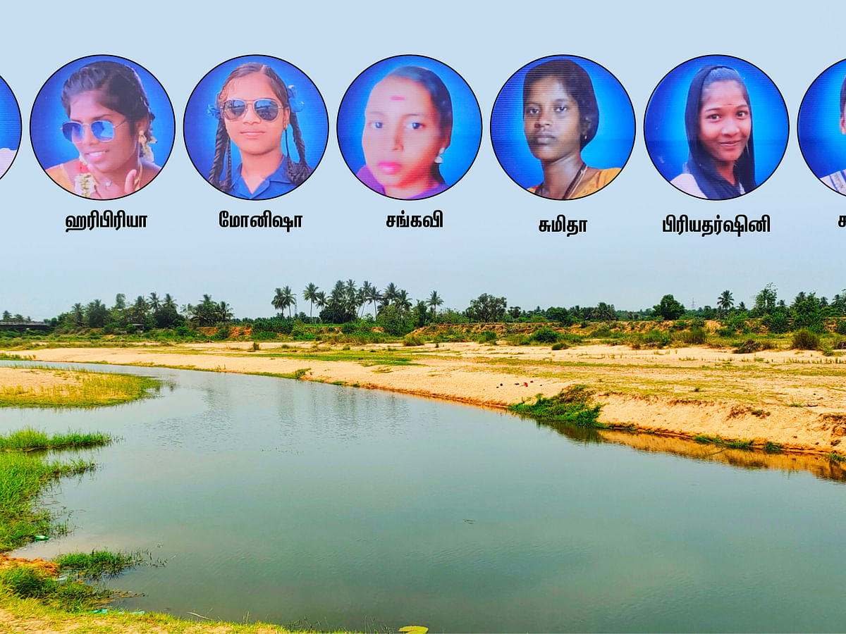 Junior Vikatan - 12 June 2022 - 7 பேர் உயிர் குடித்த கெடிலம் ஆறு! - “பட்ட  மரமா நிக்கிறோமே...” - கதறித் துடிக்கும் பெற்றோர் | seven death in cuddalore  Gadilam River - Vikatan