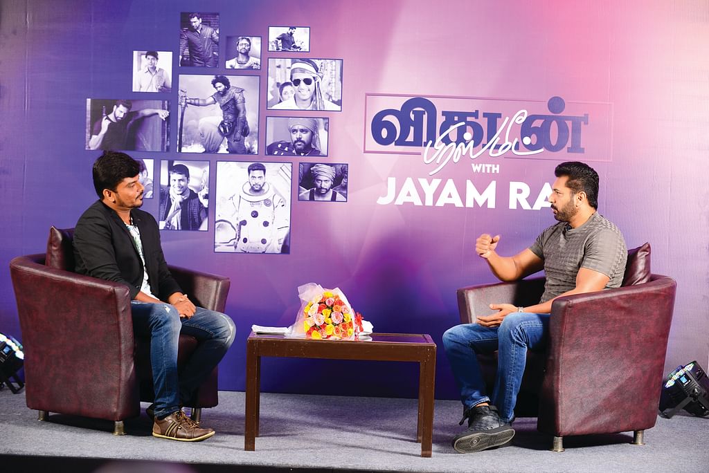 “விரைவில் ‘தனி ஒருவன்-2’ ‘எம்.குமரன்-2’ ” - விகடன் பிரஸ்மீட்டில் ஜெயம் ரவி எக்ஸ்க்ளூசிவ்