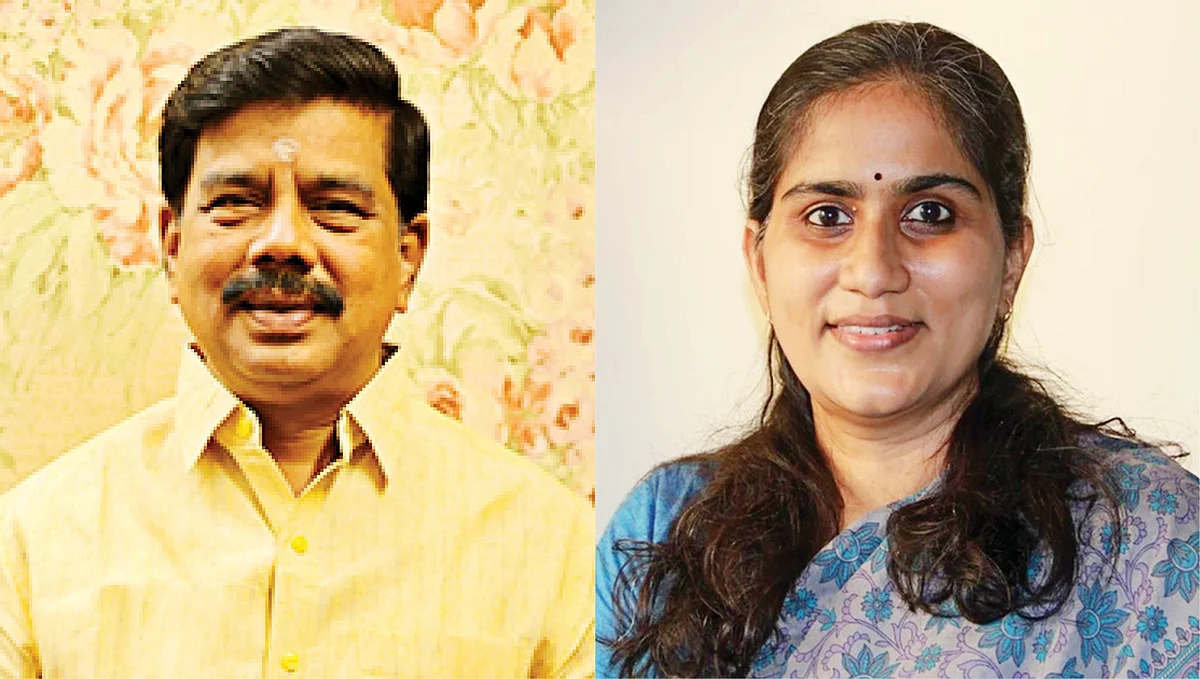 கரு.நாகராஜன், லட்சுமி ராமச்சந்திரன்