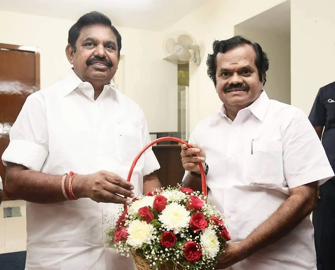 எடப்பாடி பழனிசாமியுடன் பரஞ்சோதி