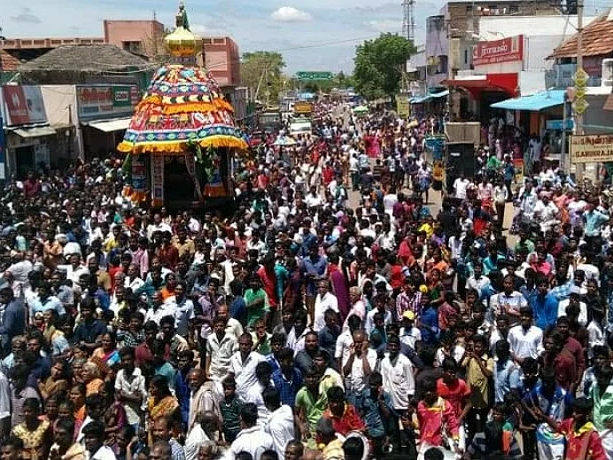 வைகாசி விசாகம்: விராலிமலையில் தேரோட்டம்; அரோகரா கோஷம் முழங்க நடந்த தேர்திருவிழா!