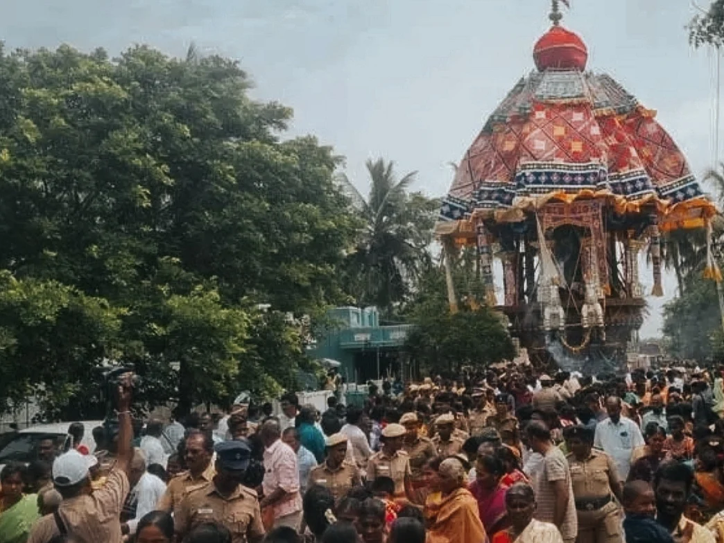 5 ஆண்டுகளுக்குப் பிறகு நடைபெற்ற திருக்காரவாசல் தோரோட்டம்; பக்திப் பரவசம் அடைந்த மக்கள்