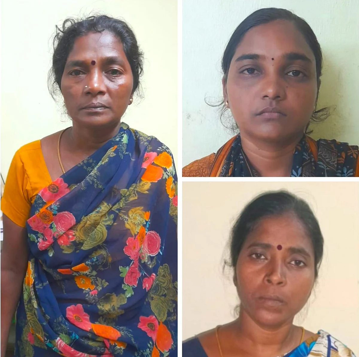 கைதுசெய்யப்பட்ட பெண்கள்