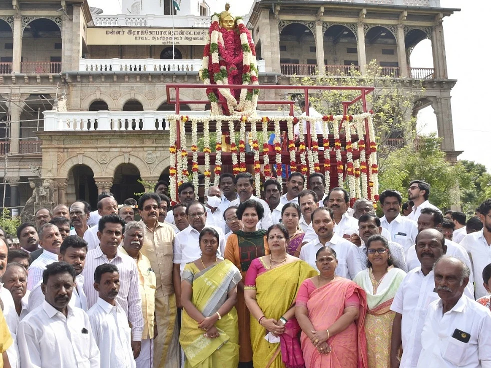 புதுக்கோட்டை சமஸ்தானத்தின் கடைசி மன்னரின் நூற்றாண்டு விழா; விழாக்கோலம் பூண்ட நகர் மன்றம்!