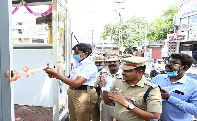 போக்குவரத்து புறக்காவல் நிலையம் திறப்பு