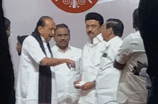 ஸ்டாலினுடன் வைகோ