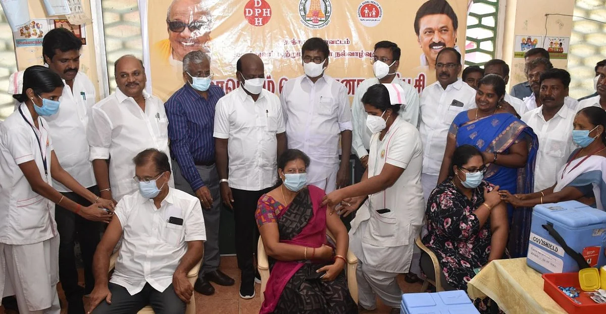 மெகா கொரோனா தடுப்பூசி முகாம்