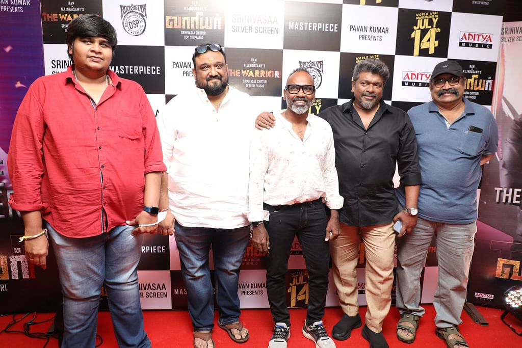 'தி வாரியர்' நிகழ்ச்சியில் பங்குபெற்ற இயக்குநர்கள்