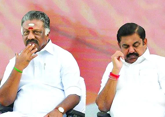 ஓ.பன்னீர்செல்வம், எடப்பாடி பழனிசாமி
