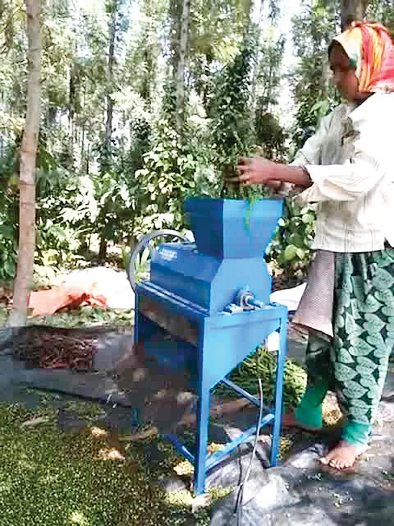 மிளகு பிரித்தெடுக்கும் கருவி!