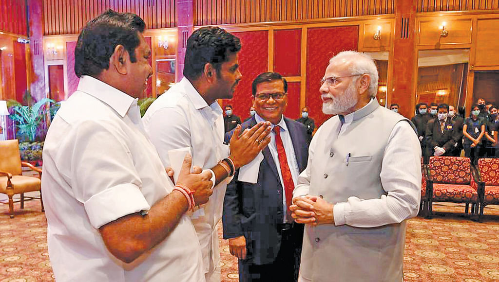 Edappadi Palaniswami, Annamalai, Modi