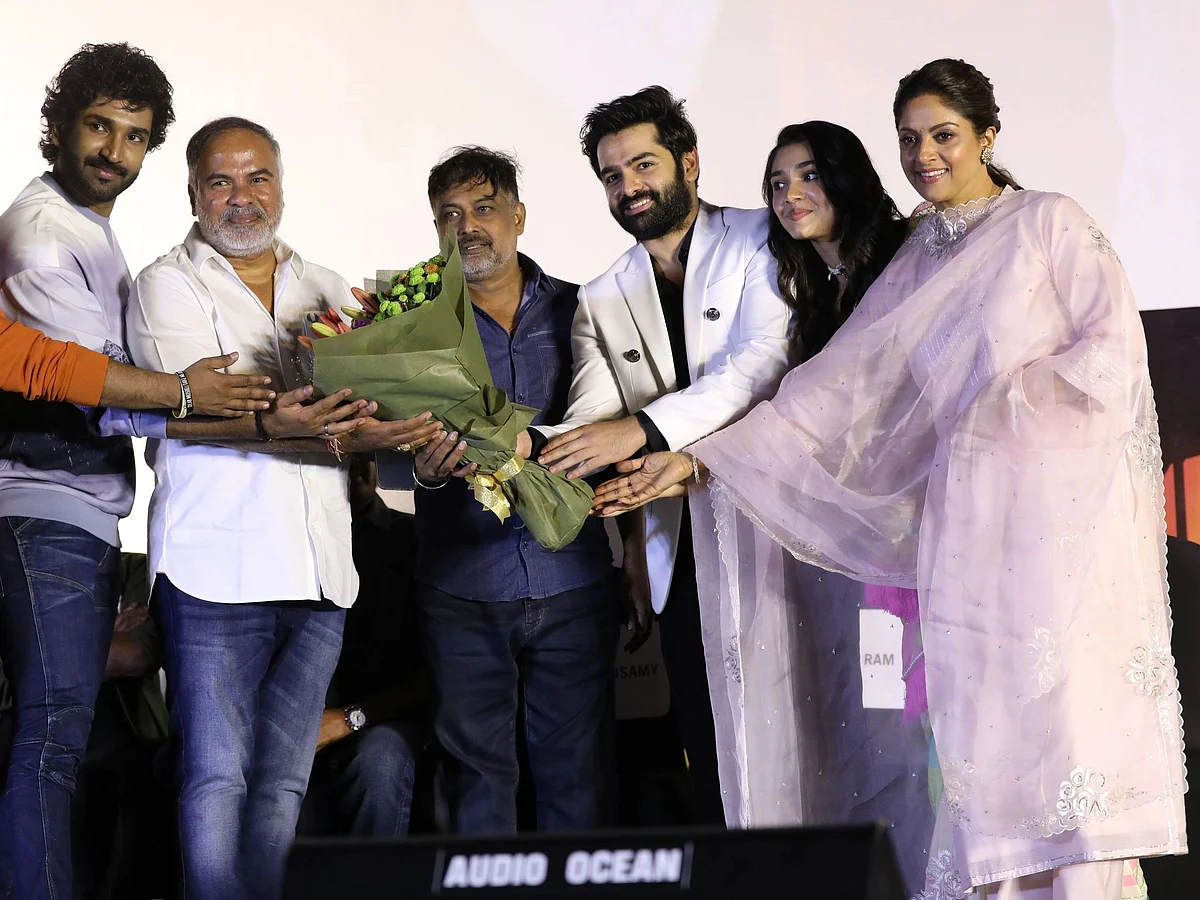 தி வாரியர்: கண் கலங்கிய லிங்குசாமி; மணிரத்னம், ஷங்கர் முதல் விஷால் வரை - யார் என்ன பேசினார்கள்?